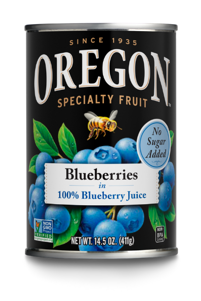 Canned Blueberries in Juice